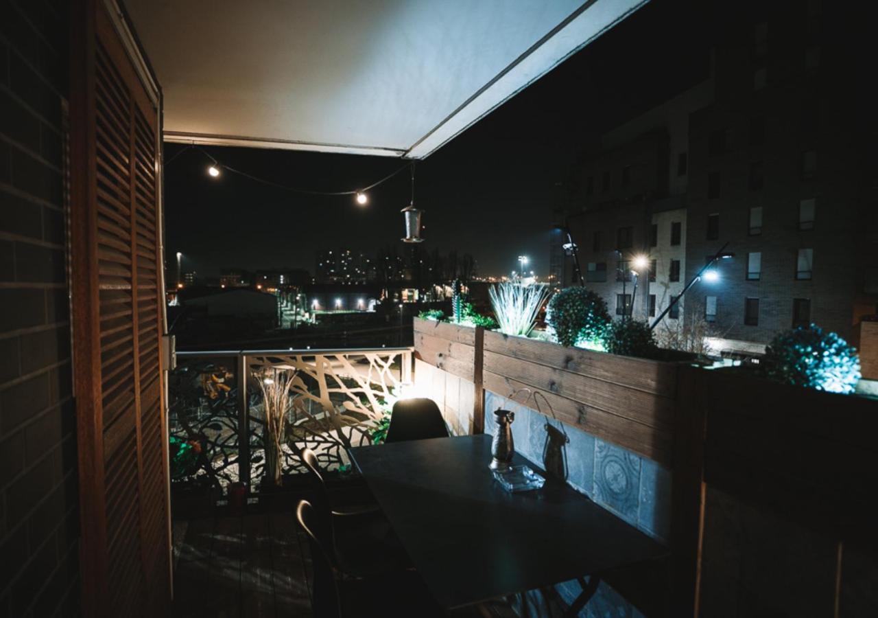 L'Echappee Parisienne - Canal St-Denis Aubervilliers Kültér fotó
